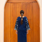 Azul Marino Navy Blue 2PC Embroidered Lawn Pret – VLZ-0071