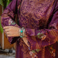 Ciruela Plum 2PC Embroidered Lawn Pret – VLZ-0076