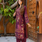 Ciruela Plum 2PC Embroidered Lawn Pret – VLZ-0076