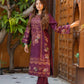 Ciruela Plum 2PC Embroidered Lawn Pret – VLZ-0076