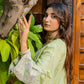 Riqueza Sage Green 2PC Embroidered Lawn Pret – VLZ-0067