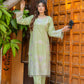 Riqueza Sage Green 2PC Embroidered Lawn Pret – VLZ-0067