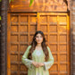 Riqueza Sage Green 2PC Embroidered Lawn Pret – VLZ-0067