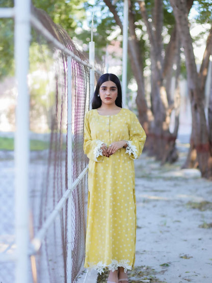 Oro – 2PC Cotton Silk Pret Set