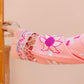 Rosé Aura Peach Pink 3PC Embroidered Lawn Suit – VLZ – 0083