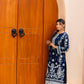Azul Marino Navy Blue 2PC Embroidered Lawn Pret – VLZ-0071