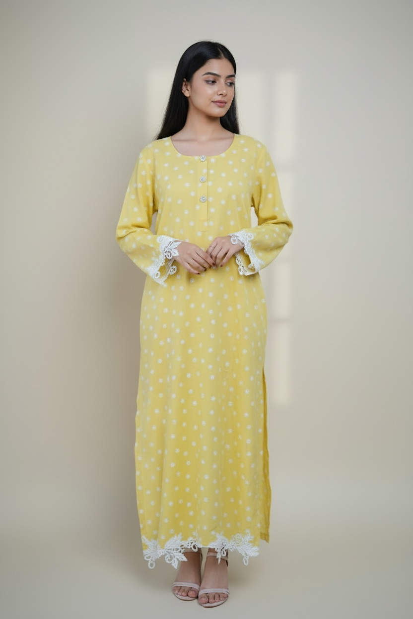 Oro – 2PC Cotton Silk Pret Set
